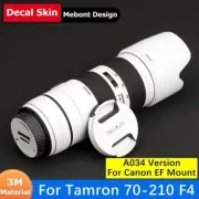 Decal Skin For Tamron 70-210mm F4 A034 Camera Lens Sticker Vinyl Wrap Film Coat
