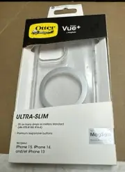 Otter Box Vue+ Series Case Ultra Slim for MagSafe for iPhone 15, 14, and/et 13