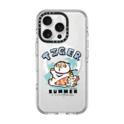 iPhone 16 Pro Clear Case MagSafe Compatible Coconut Grove Holiday BY BU2MA