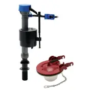 Fluidmaster 400CAR3P5 PerforMAX Adjustable High Performance Toilet Fill Valve...