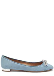 Aquazzura Parisina Denim Ballet Flats - 36 (IT36 / UK3) 36 (IT36 / UK3)