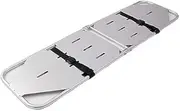 Folding Stretcher, Aluminum Alloy Rescue Stretcher, Easy Folding Stretcher, Portable Emergency Rescue, Outdoor Spine Board Stretcher Immobilization, for Home Hospital