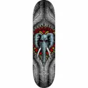 Powell Peralta Vallely Elephant Skateboard Deck 8″ White 2020 + Grip tape