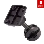 UA 25mm Ball Socket to 4-Hole AMPS Adapter & Mirror Stem Mount Kit