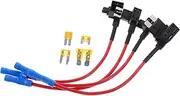 GANAZONO 1Set Automotive Fuse Holder Kit Inline Blade Fuse Socket for Car Boat Truck for Adding Additional Circuits Durable Reliable Circuit Protection