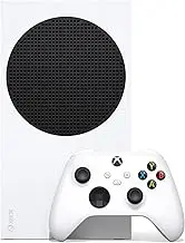 Xbox Series S 1TB SSD Console Robot White - Includes Wireless Controller - Up to 120 FPS - 10 GB RAM - High Dynamic Range - Velocity Architecture