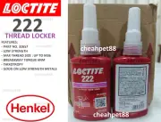 LOCTITE 222 PURPLE LOW STRGTH THREAD LOCKER 50ML With QR Code - 32657 IDH 228581