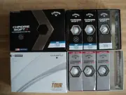 Callaway Chrome Soft X Golf Balls 18 New in boxes