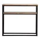 Willow & Silk 90cm Wooden/Metal Console/Hallway Indoor Table/Furniture/Decor