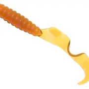 8 Pack of Zman 2 Inch Grubz Soft Plastic Lures - Motor Oil
