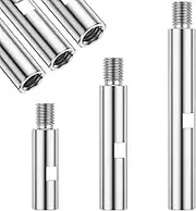 3Pcs Angle Grinder Extension Rod 3/4/5.5 Inch M14 Angle Grinder Extension Shaft Aluminium Alloy Rotary Angle Grinder Lengthen Connecting Rod for Polisher Grinding Machine