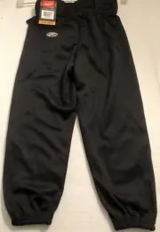 Rawlings Youth Class Fit Elastic Waist Pull-Up Baseball Pants With Belt Loops