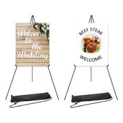 Easel Stands for Display Portable Painting Easel, 2Pack, 2, Black