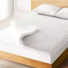 Egg Crate Design Mattress Topper Queen Size High Density Foam Bedding 5CM Thick