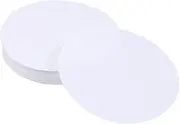 Alipis Round Lab Filter Paper 9cm Discs Qualitative 200pcs Medium Flow Rate for Lab Use