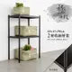 dayneeds 高強度鐵板二層收納層架60x45x90公分(烤漆兩色)荷重150kg 一體成型鐵板 強力荷重 鐵架