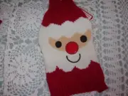 SANTA red Nose CHRISTMAS Sweater Dog XS Holiday new XSmall