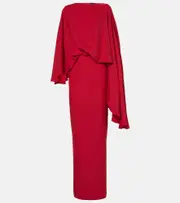 [Taller Marmo] Taller Marmo Eolia crêpe cady gown AU 4 red