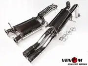 Venom BA BF Turbo Ute Twin 2.5" Exhaust - Falcon XR6 FPV F6 TORNADO BARRA