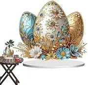 Tabletop Painting, Crystal Painting Art, Rhinestone Desk Decor, Gem Painting Craft for Kids, Double-Sided Stand Up Ornament, Rhinestone Placement Ornament, Desk Placement Art, Tabletop Gem Craft,