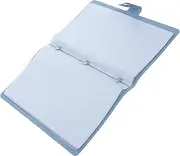 SHINEOFI Thick Bill Album Office Supplies Invoice Folder Pu PVC Efficient Document Storage