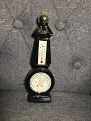 Avon Vtg Collectible Thermometer Barometer Wild Country After Shave Cologne 5 Oz