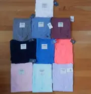 NWT Abercrombie & Fitch Libby V Neck Tee 6 Colors M or XL
