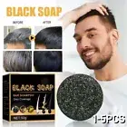 Spartan Gray Hair Reverse Bar Black Soap Mane Darken Shampoo Cover Coverage