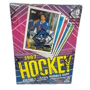 1987-88 Topps Hockey Unopened Wax Box BBCE Sealed
