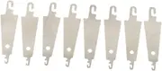 HOODANCOS 100pcs Stainless Steel Needle Threader Tool for Easy Sewing for Cross Stitch and Embroidery Projects Lightweight Threading