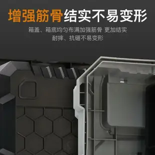 工具箱 工業級大號三層折疊工具箱多功能維修家用手提式電工五金收納盒子~林之舍