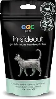EAC Animal Care in-sideout Gut and Immune Health Optimiser for Cat 40 g
