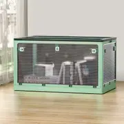 140L Artiss Storage Box Container Foldable 5 Sides Open