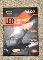 *BRAND NEW* RAK LED Flashlight Gloves!