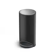 Joseph Joseph Arc 30L Slimline Pedal Bin With Liner Pocket - Carbon Black