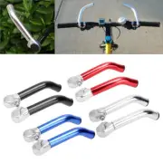 2x Alloy Bicycle Handlebar End Grips 22.2mm MTB Mountain Bike Handle Bar Ends