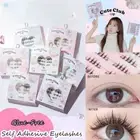 Clustered Design Self Adhesive Eyelashes Reusable Self Adhesive Lash Clusters