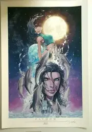 FATHOM #1 REMASTERED SDCC 2021 ART PRINT MICHAEL TURNER & PETERSTEIGERWALD 13x19