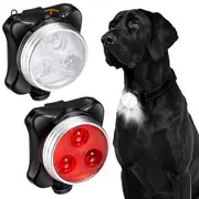 4 Modes Waterproof Safety Clip-on Light for Night Walking Led Dog Collar