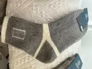 SUPER WARM, NATURAL WASHED LAMB WOOL SOCKS