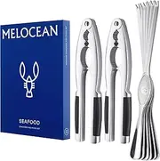 MELOCEAN SEAFOOD CRACKERS AND PICKS SET
