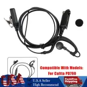 Caltta PD790-025 Walkie-Talkie Ear-Hook Headset Oval PTT For Caltta PD790