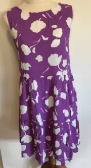 Mister Zimi Olivia With Tie Short Sleeveless ‘Kos’Dress Size 10. Viscose. BNWT