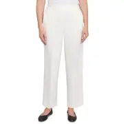 Alfred Dunner Copenhagen Heather Microfiber Proportioned Medium Pants 79405VQ