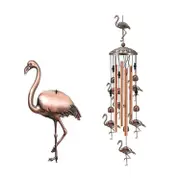 Exquisite Wind Chime Flamingo Decor Wind Chime Hanging Tube Wind Chime Outdoor Decor