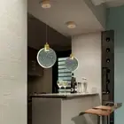 Crystal Pendant Light LED Shop Lamp Home Chandelier Lighting Room Ceiling Lights