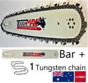 20 inch - 1x Bar 1x Tungsten Carbide Chain 4 Stihl Saw .063 3/8 72DL ToughMax!