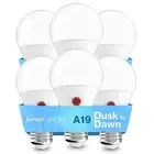 Sunco Dusk to Dawn LED Outdoor Light Bulbs, Sensor A19 LED Light Bulb, Auto O...