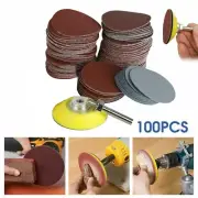 Sander Sanding Discs 100PCS 2'' 80-3000# Sander Sanding Discs Coarse Sanding