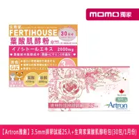 在飛比找momo購物網優惠-【加拿大Artron 雅創】3.5mm排卵試紙25入+生育家